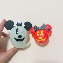 Disney ハロウィン クリップ 飾り　ミッキー　ジャックオーランタンのサムネイル