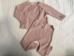 zarababy ニット セットアップ　ピンク 60 70 80　女の子 ハート