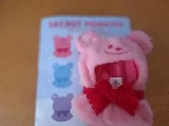 ディズニー　シークレットポンチョ　赤