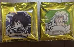 ゆ*あ様 アクリルバッジコレクションB 鬼滅の刃 不死川実弥 伊黒小芭内 2個セ