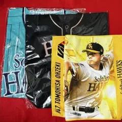 ソフトバンクホークス　グッズ3点セット