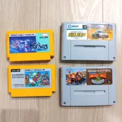 ファミリーコンピュータ　スーパーファミコン　4点セット売り