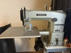 動作良好】極美品サーボ付 YAKUMO 681L 工業用 腕ミシン 厚物・革