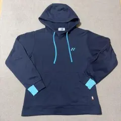 YONEX フード付きパーカー Lサイズ ネイビー