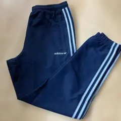 新品未使用タグ付きy2k常田大希adidasジャージトラックパンツネイビー×ブル