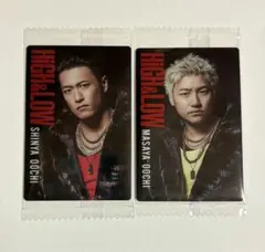 HiGH&LOW ウエハース　尾々地真也　尾々地正也　中務裕太　小森隼