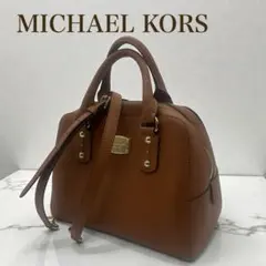 MICHAEL KORS マイケルコース 本革 ブラウン実用的 ショルダーバッグ