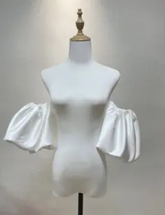 ブライダル 付け袖 パフスリーブ