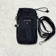 IC有り☆ PRADA Re-Nylon スマートフォンケース　ブラック