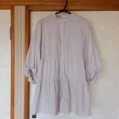 anyFAM エニィファム ティアードブラウス チュニック