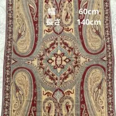 ETRO エトロ シルク混 ペイズリー柄ショール イタリア製 総柄 高級感　大判