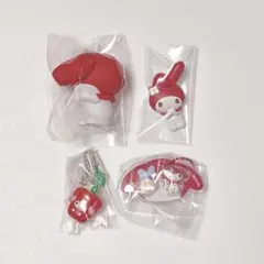 サンリオ マイメロディ カプセルトイ&食玩グッズ 4点セット
