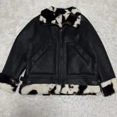 美品 SLY スライ throw ボアジャケット THROW by SLY（スローバイスライ）の「THROW VINTAGE OVER B-3