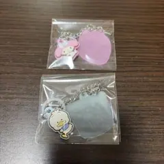 サンリオキャラクターズ　ダブルチャームグミ　マイメロディ　あひるのペックル