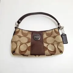 COACH シグネチャー ショルダーバッグ ブラウン