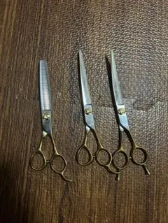 シルバーライン　ノコギリ刄三銃士　7インチ3本セット　トリミング　トリマーシザー シルバーライン ノコギリ刄三銃士 7インチ3本セット トリミング