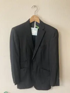 BURBERRY BLACK LABEL ストライプスーツジャケット