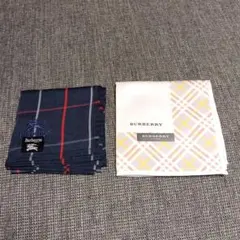 BURBERRY　ハンカチ　２枚セット