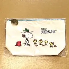 【未使用】PEANUTS スヌーピー ポーチ紙袋付