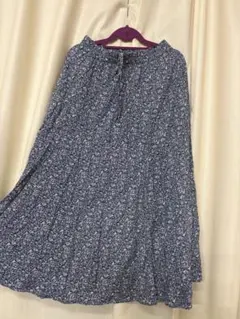 AMERICAN HOLIC 花柄 フレアスカート ロング丈 Mのサムネイル