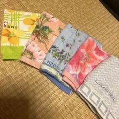 タオルハンカチ5枚セット
