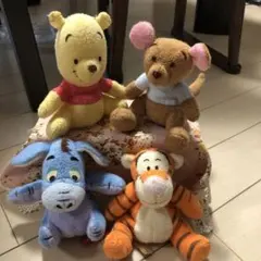 くまのプーさんサンアンドスターぬいぐるみ4点セット