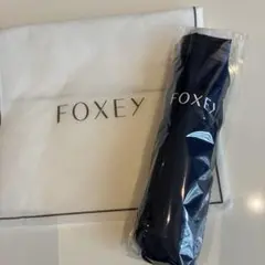 FOXEY 折りたたみ傘 ネイビー 収納袋付きのサムネイル