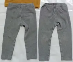 ユニクロ レギンスパンツ 2本セット 80cmの方向け