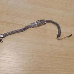シルバーカラー チェーンブレスレットのサムネイル