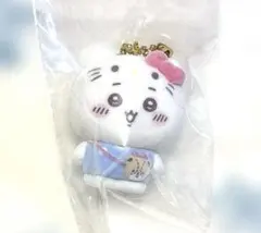 ちいかわ　サンリオ　シークレットフロッキーマスコットチャーム　ハローキティ