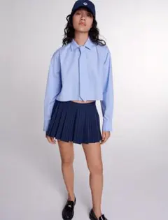 2026年最新】maje カラー：ブルー系 レディース ショートパンツ 
