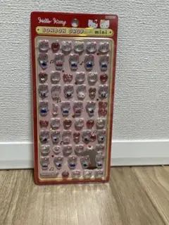 【国内正規品】ボンボンドロップシールミニ ハローキティ(赤)