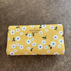 kate spade 花柄 二つ折り財布
