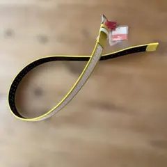 PUMA カジュアルベルト イエロー/ホワイト/ブラック