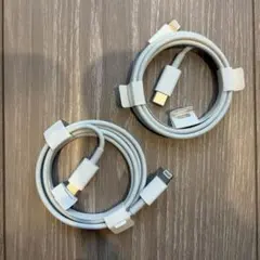 USB-C to Lightningケーブル 充電ケーブル未使用　2本セット
