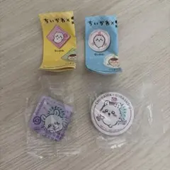 くら寿司 ちいかわ モモンガ 缶バッジ アクリルマグネット2種セット ①