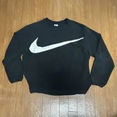 NIKE スウェット　フリース　ドローコード付き
