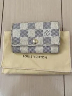 ルイヴィトン　キーケース　ダミエアズール