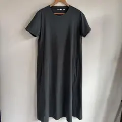 UNIQLO ユニクロ　エアリズムコットンワンピース　半袖Lサイズ