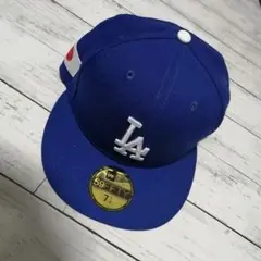 ニューエラ　59FIFTY MLB ドジャース　 大谷翔平　日本国旗刺繍