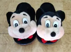 【未使用】ミッキーマウス　ルームスリッパ　S（22-22.5cm）