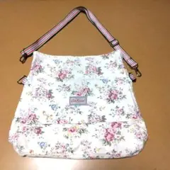 CathKidston 花柄　リバーシブル2ウェイ メッセンジャーバッグ　洗濯可