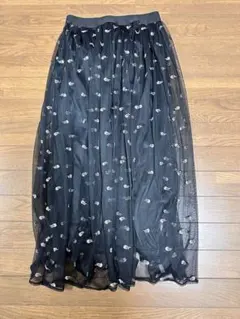 couture broach チュールスカート