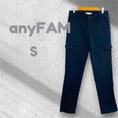 エニィファム anyFAM カーゴパンツ ワークパンツ ストレッチ Sサイズのサムネイル