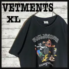 【超人気デザイン】ヴェトモン☆ 2019カートゥーンプリントTシャツ☆XLサイズのサムネイル