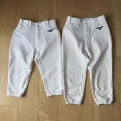 ミズノガチパンツ140レギュラーフィット・ショートフィット【2点セット】
