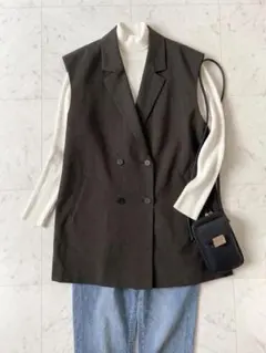 極美品☆ローリーズファーム LowrysFarmベストF