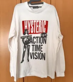 Hysteric Glamour ヒステリックグラマー 長袖 Tシャツ ホワイトのサムネイル