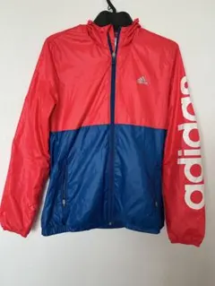 adidas 赤 青 アウター ウィンドブレーカー