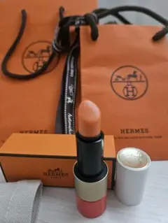 HERMES エルメスルージュブリヤンシルキー04 ベージュハロ - メルカリ